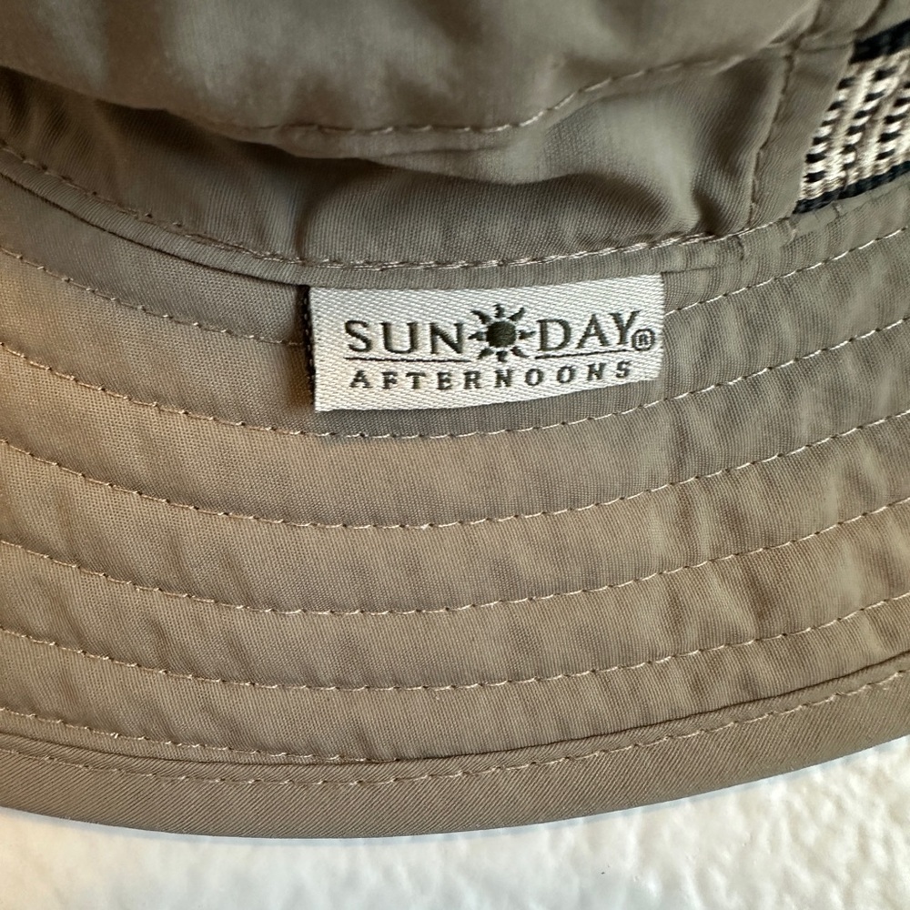 Sun Day Kids Tan Bucket Hat - Picture 2 of 8